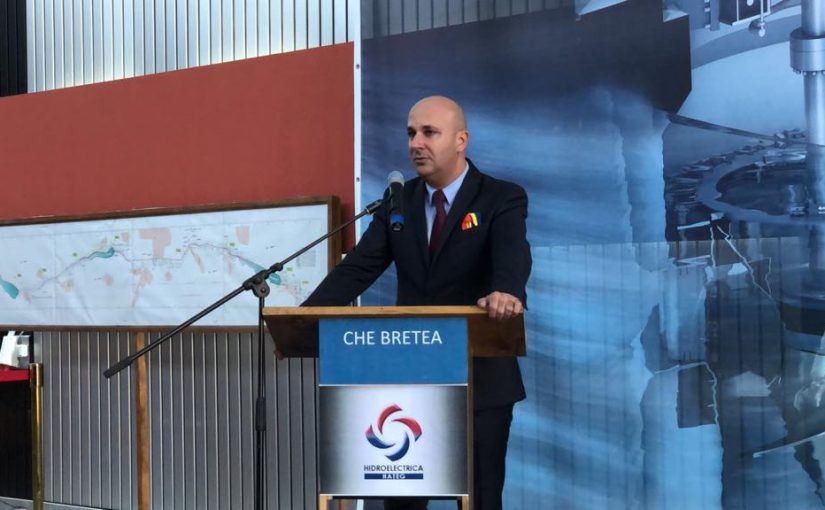 O hidrocentrală din județul Hunedoara a fost inaugurată de Hidroelectrica