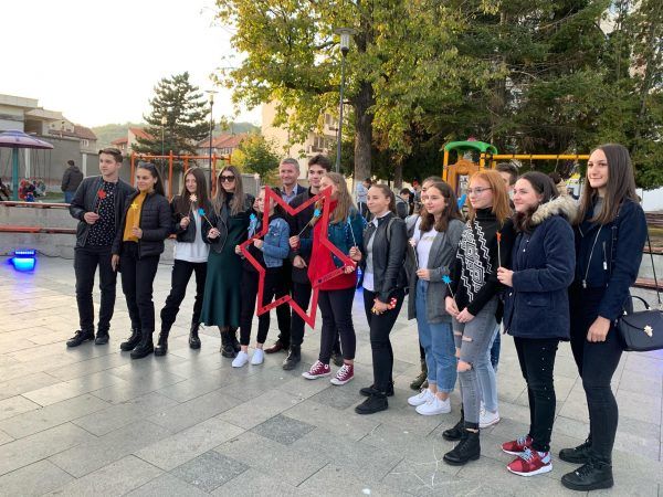 Un milion de stele s-au aprins la Petroșani