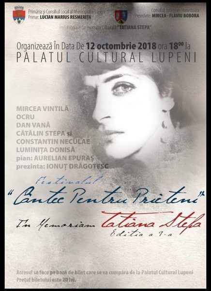 Eveniment in memoriam Tatiana Stepa