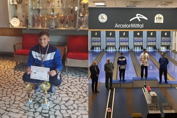 Denis Pădurean a obținut titlul de vicecampion național la popice
