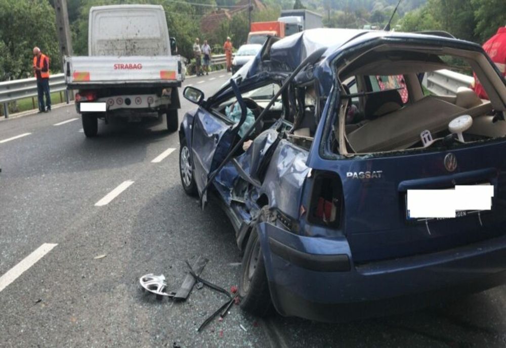 Accident mortal pe o șosea din Hunedoara: un tânăr și-a pierdut viața