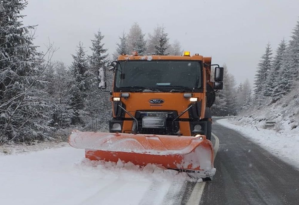 Pe toate drumurile naționale din județul Hunedoara se circulă în condiții normale