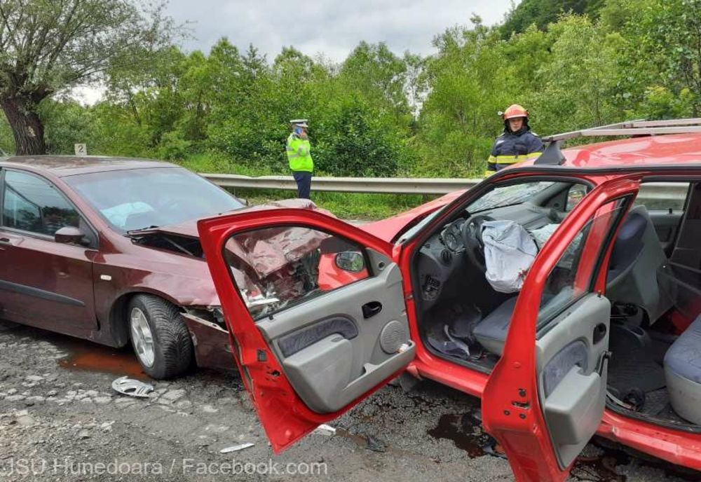 Accident grav cu patru raniți