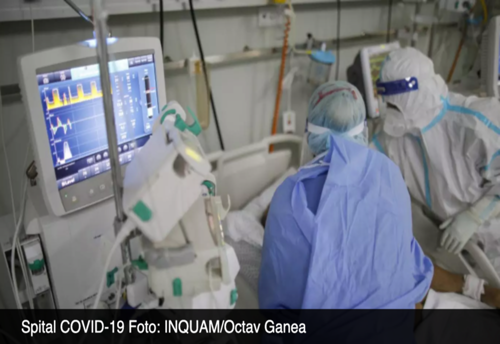 O nouă zi în care spitalele din România nu au liber niciun pat la ATI COVID