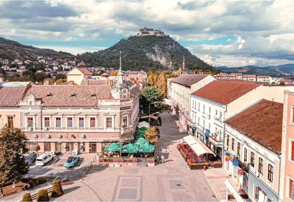 Stadiul lucrărilor din centrul vechi al municipiului Deva