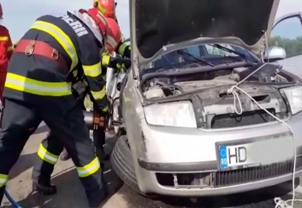 Accident teribil în Hunedoara: 2 bărbați MORȚI după o ciocnire violentă pe drumul dintre Geoagiu și Orăștie