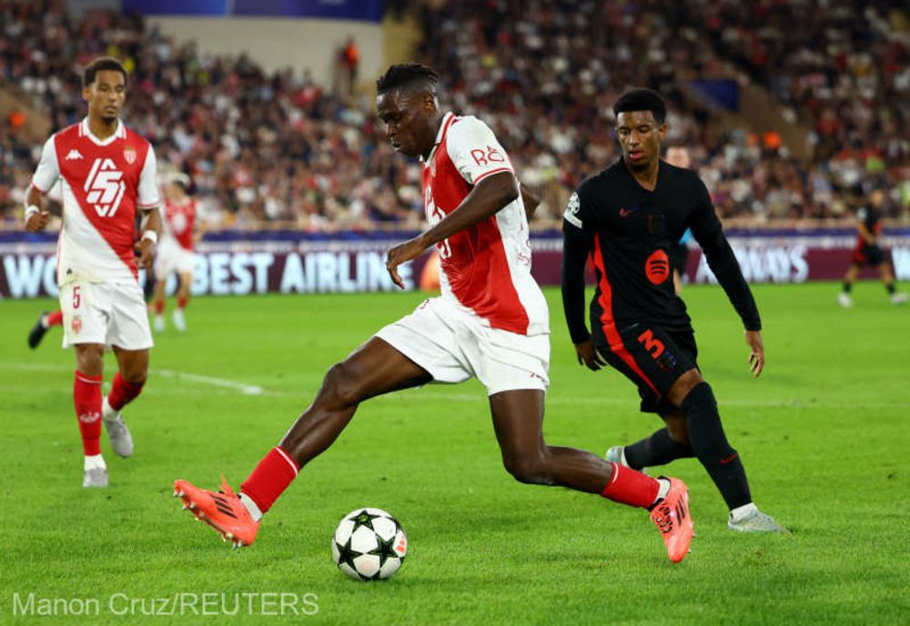 FC BARCELONA, ÎNVINSĂ DE AS MONACO ÎN LIGA CAMPIONILOR