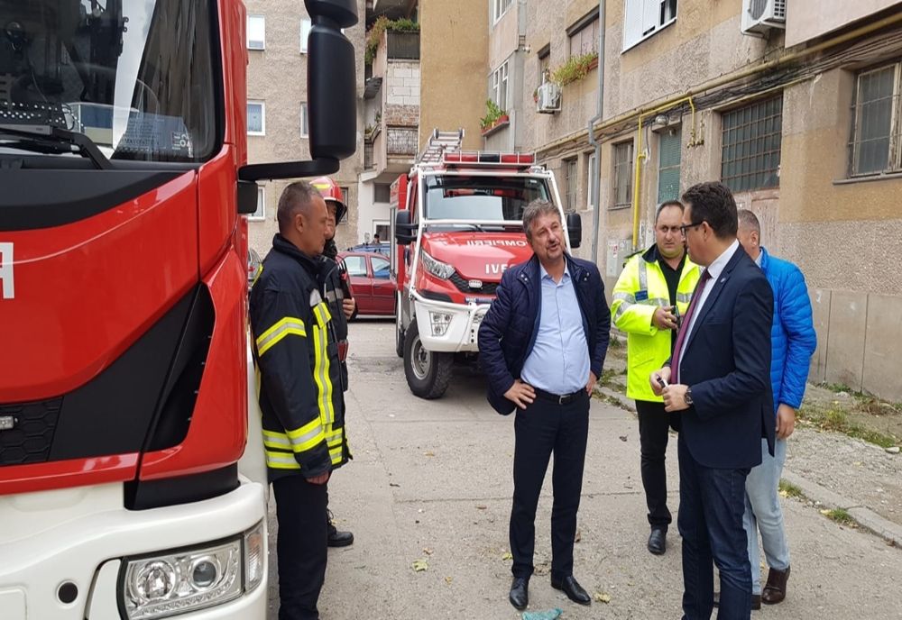 Prefectul județului a mers la Hunedoara să evalueze pagubele create de vântul puternic