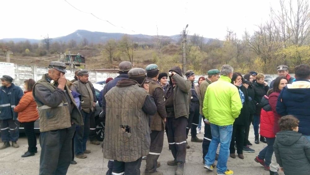 Momente emoționante la Mina Paroșeni 