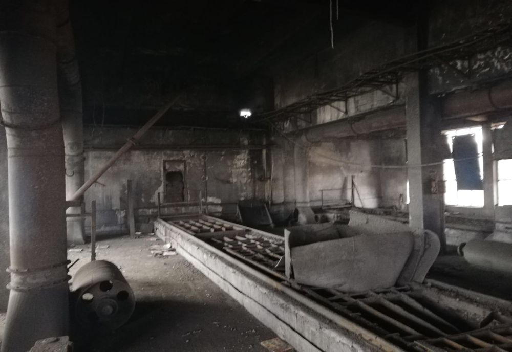 Incendiu puternic în depozitele cu cărbune 