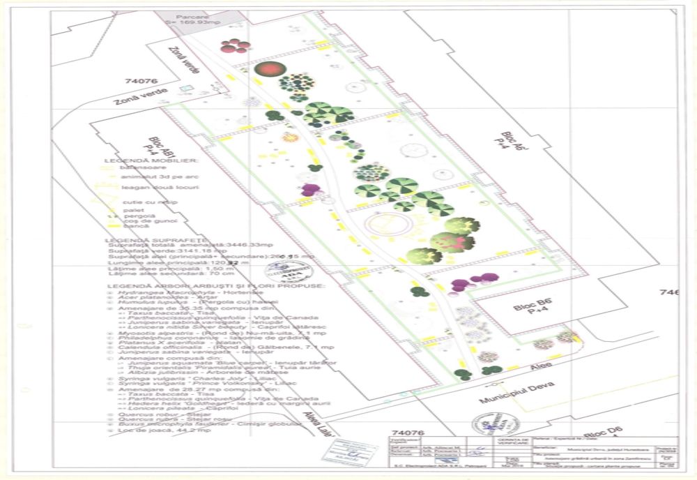 Zonă de relaxare pe fonduri europene pentru cetățenii din Deva