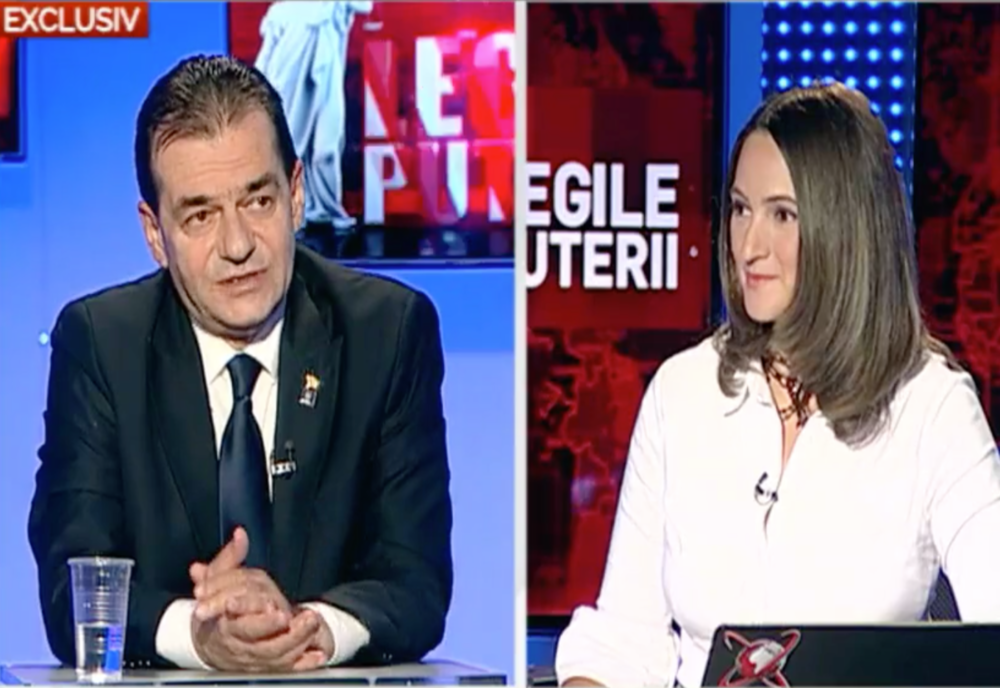 ”Legile Puterii”. Ludovic Orban, despre moțiunea de cenzură: Parcă a fost scrisă de Dăncilă sau de cineva care a băut apă după Dăncilă