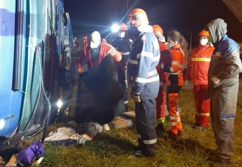 Accident pe autostradă, un șofer de TIR a murit