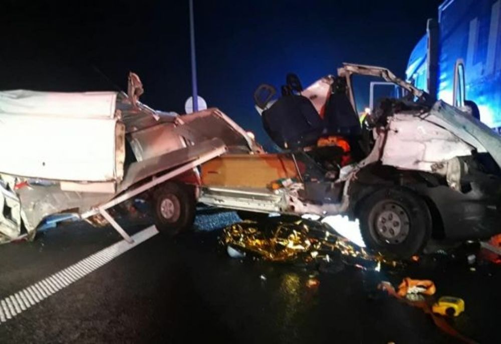 Accident mortal pe autostradă, aproape de Ilia