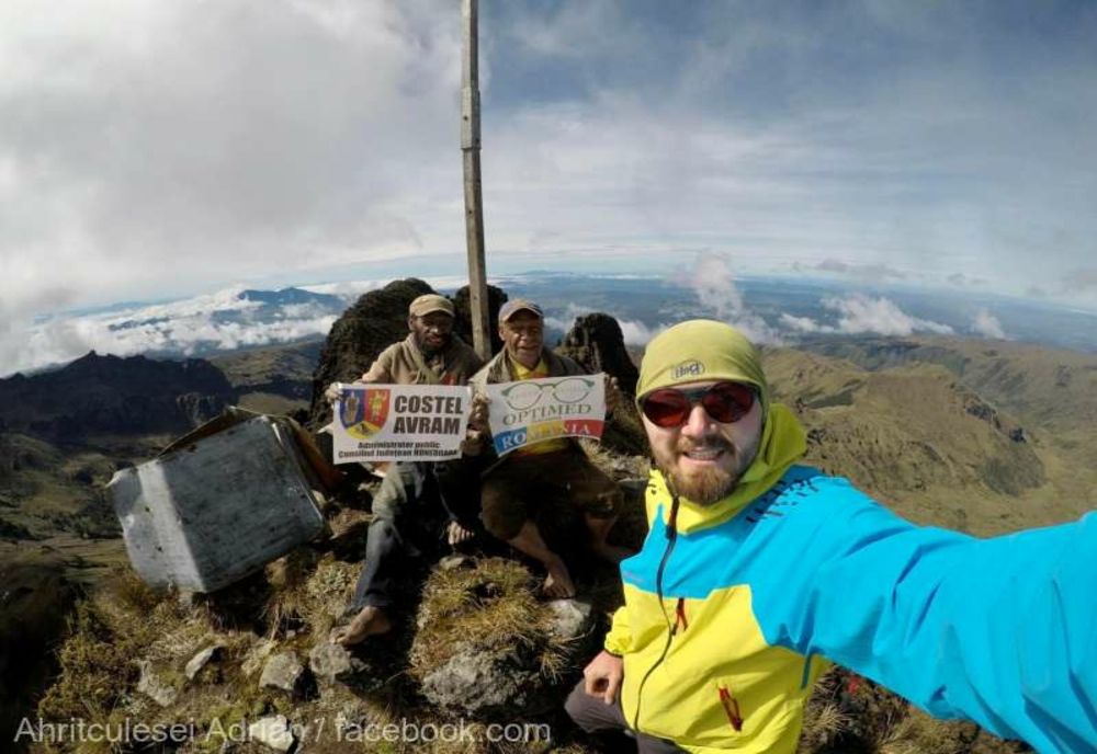 Provocările celor șapte vulcani pentru un alpinist din Petroșani