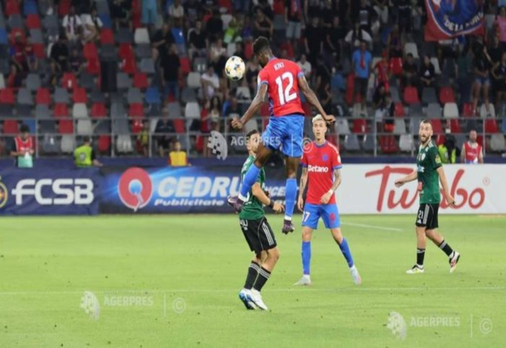 Fotbal: FCSB, victorie cu Unirea Slobozia (2-0), în Superligă