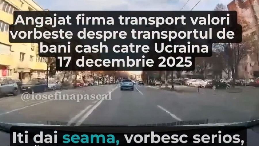 Ucraina ar fi transportat bani prin România