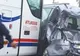 FOTO| Accident, cu un autocar Atlassib, pe „centura” Devei