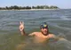 5,5 kilometri mai are de înotat Avram Iancu până la granița cu Bulgaria
