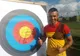 FOTO| Pompier hunedorean, în elita europeană a competiţiei de tir cu arcul