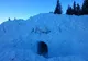 Inedit. Tabără de iglu în stațiunea montană Parâng