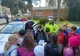 „Ziua Poliţiei Române”| Tehnica oamenilor legii, admirată de zeci de copii, pe esplanada din faţa IPJ Hunedoara