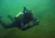 Scafandrii hunedoreni caută un bărbat dispărut în lacul Cinciș