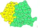Județul Hunedoara, sub Cod galben de ploi și vijelii până mâine dimineață