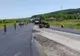 Trafic îngreunat pe DN 68A. Se asfaltează nodul rutier de la Dobra