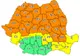 Cod portocaliu de vijelii, valabil și pentru județul Hunedoara, până la noapte