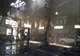 Puternic incendiu la un service auto