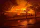 Incendiu la Lupeni, terasa unui resturant a fost devorată de flacări