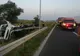 A curs lapte pe autostradă. Accident în Hunedoara, cu o cisternă plină 