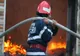 Incendiu la banda transportoare a unei fabrici de ciment de lângă Deva