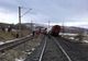 FOTO| Un tren cu 120 de călători a deraiat în județul Hunedoara! A fost activat Planul Roșu de Intervenție