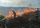 Zeci de incendii de vegetație uscată, în ultimele trei zile, în județul Hunedoara