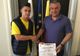Sportivul Mihai Martinesc, dublu campion mondial la karate, premiat de municipalitatea din Deva