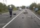 FOTO| Accident tragic pe DN 7, la intrarea în Câmpuri Surduc. Un om a murit, iar alți trei au fost răniți