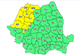 Atenționare meteo de vreme rea, valabilă pentru mai multe zone din țară