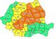 Județul Hunedoara, sub avertizare meteo de vreme rea: cod galben și portocaliu